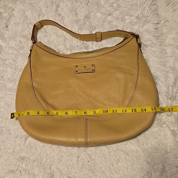 Kate Spade New York Hobo with Dust Bag Color Tan - Picture 9 of 10